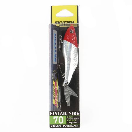 Ратлин SKYFISH "FINTAIL VIBE" 70 мм, 18 гр, Sinking, цвет: 8#